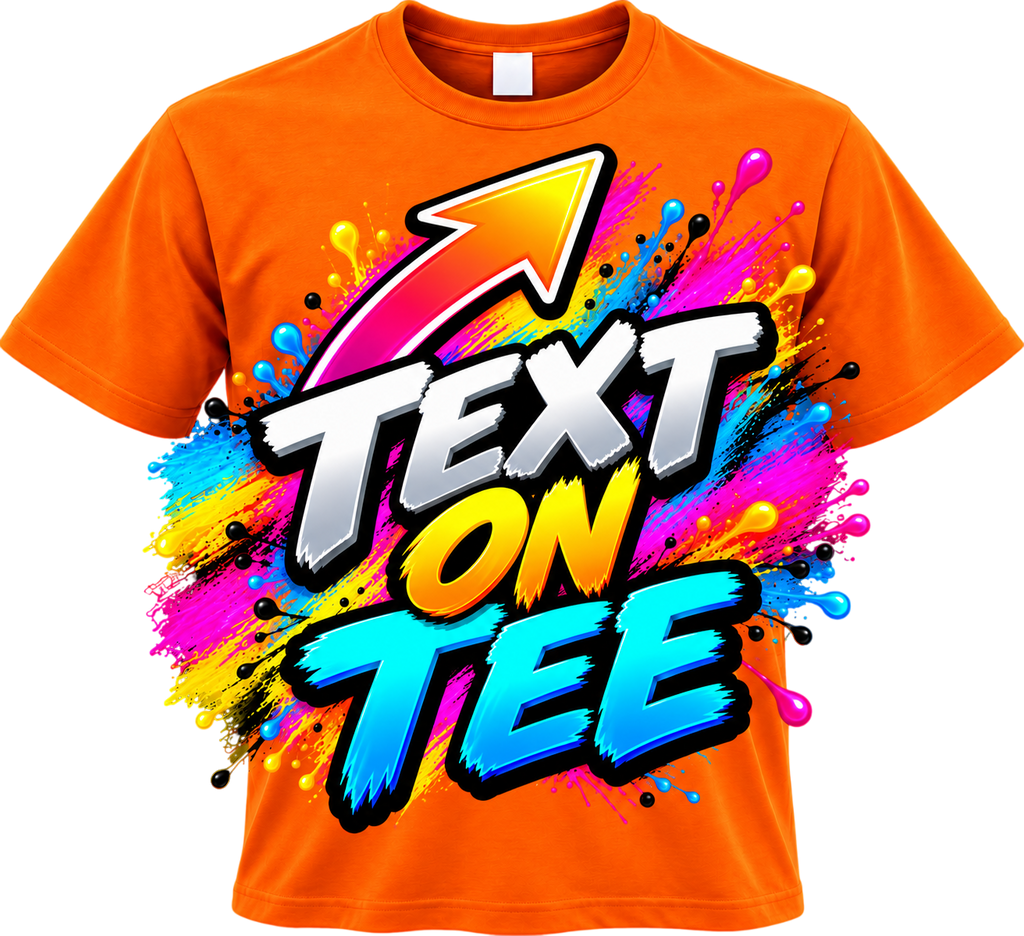 Text On Tee