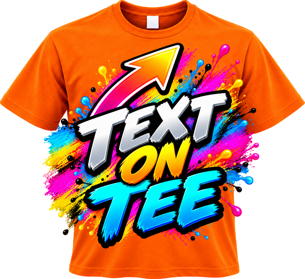 Text On Tee